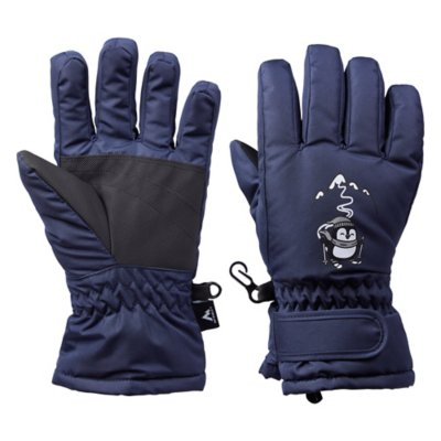 2 Paires De Gants De Ski Enfant - Moufles Hiver Imperméables, Dragonne Réglable - Pour Garçons/Filles