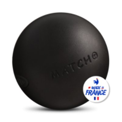 Boule De Pétanque OBUT MATCH - 74mm, 690gr, Strie 1 - Homologuée Compétition