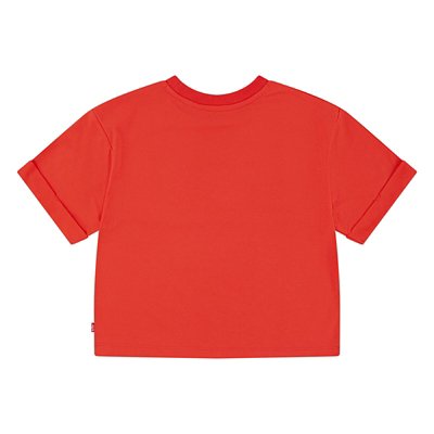 T-shirt Levi's Batwing Pour Fille - Coupe Décontractée, Col Ras Du Cou, 60% Coton 40% Polyester, Manches Courtes