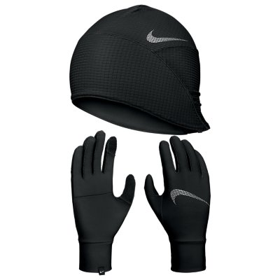 Nike Pack Running Bonnet + Gants Essential Set