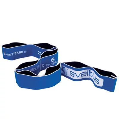 Sveltus Multi Elastiband 20kg Resistance Band - Heavy Tension, 110cm Length With Handles For Fitness