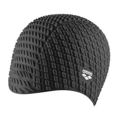 Arena Bonnet De Bain Pop Art Adulte - Confortable, Anti-Chlore Et Design Fun Bleu