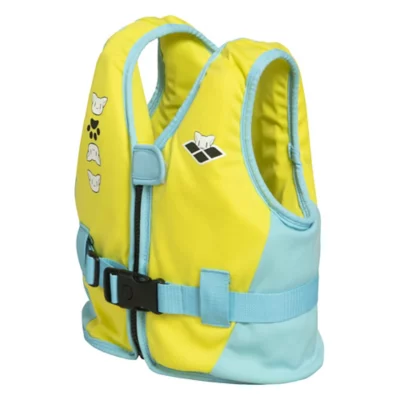 Gilet De Flottabilité Pour Bébé/nourrisson - Design Animal 3D - Taille 38x35 Cm - Nylon/polyester - Pour Piscine, Plage
