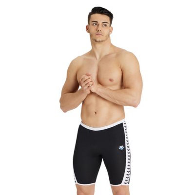 Maillot de natation Homme Arena MEN S SWIM MID JAMMER GRAPHIC Noir Sport  2000