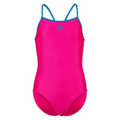 Maillot De Bain Une Pièce Fille Arena Dynamo Junior - Tissu Eco MaxFit Résistant Chlore UV50
