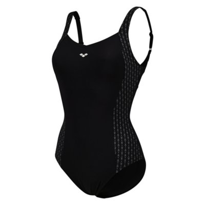 Maillot de Bain de Natation Femme 1 Pièce Heva Shorty Mexi Noir