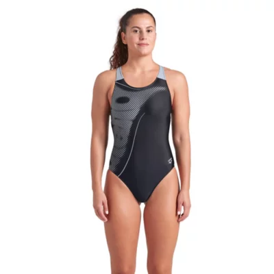 Maillot De Bain Une Pièce Arena W Blossom U Back Femme Taille 40 Multicolore