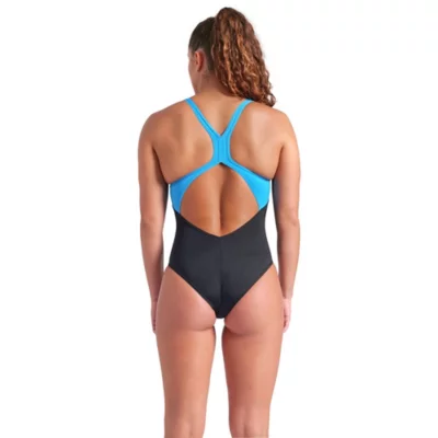 Maillot De Bain Une Pièce ARENA V Back - Taille 40 Noir - Résistant Au Chlore & UV - Neuf