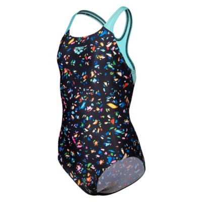 Arena Maillot De Bain 1 Piece Fille Confetti Swim Pro Back