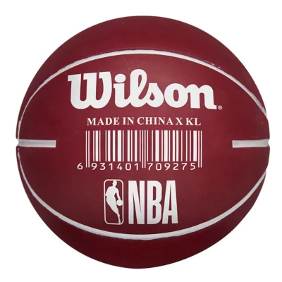 Ballon De Basketball Adulte NBA Dribbler Bleu et rouge WILSON
