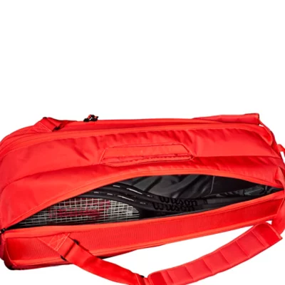 UNISTRENGH Housse De Sac De Raquette De Badminton éTanche 6 Sac à Main De Raquette Sacs à BandoulièRe De Tennis Sport Design Unisexe pour Hommes, Femmes, Jeunes Et Adultes (Bleu