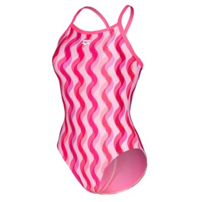Arena Maillot De Bain 1 Piece Femme Ripple Octobre Rose