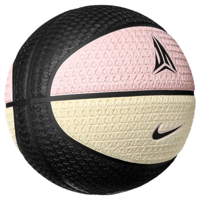 Ballon De Basketball Adulte Playground 8P Morant Rose et blanc