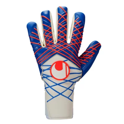 Gants De Gardien De But Uhlsport Prediction Ultragrip – Mousse Haute Performance, Coupe Half Negative, Fermeture Dual Fix, Pour Enfants Et Adultes