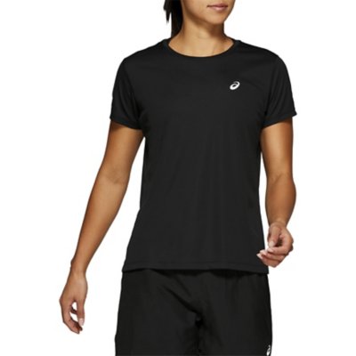 asics t shirt femme gris