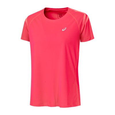 asics t shirt femme or