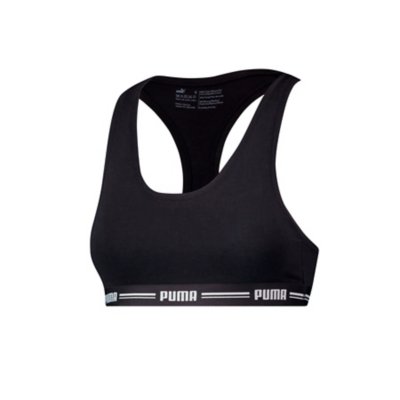 Brassière 'Puma' - blanc/noir - Kiabi - 12.00€