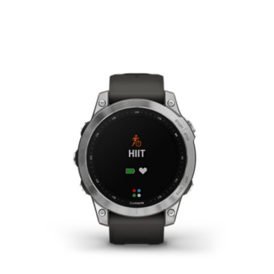 Montre GPS Cardio FENIX 7 ARGENT GARMIN INTERSPORT