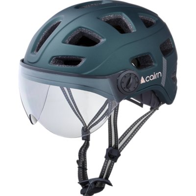 Casque De Velo Adulte QUARTZ VISOR TRANSPARENT LED USB CAIRN INTERSPORT