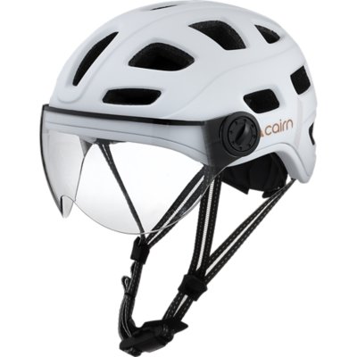 Casque de vélo adulte Quartz Visor Transparent LED USB Multicolore 0300560 CAIRN