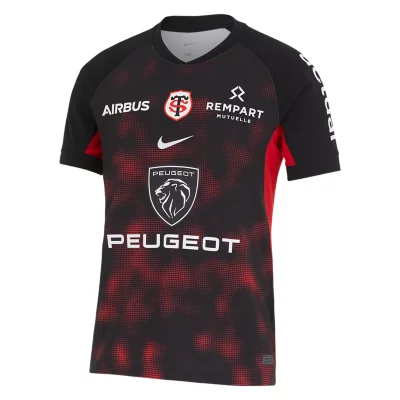Maillot De Rugby GARNISON DE TOULOUSE - Noir, N°6, Taille XL - Collection Sport, Armée Française