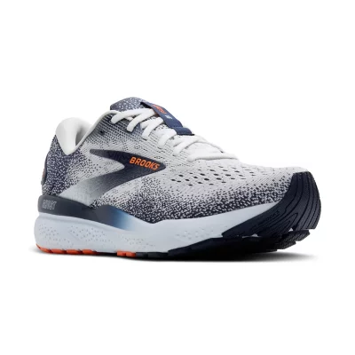 Chaussures De Running Homme Ghost 16 Blanc, gris et bleu BROOKS