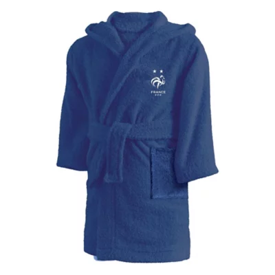 Peignoir Enfant Champion Du Monde 6/8Ans FFF INTERSPORT