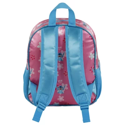 Sac à Dos Stitch Disney – Polyester Doux, Design Adorable, Taille 27x22x8 Cm