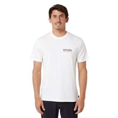 Teeshirt À Manches Courtes Homme F&B TEE ORANGE RIPCURL INTERSPORT