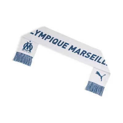 Objet Om Olympique De Marseille OLYMPIQUE DE MARSEILLE Echarpe Om - Collection Officielle 140 Cm Chapeau Jeux
