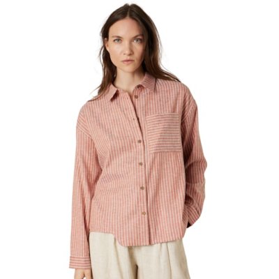 chemise à manches longues femme moana
