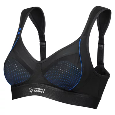 Brassière De Training Femme Power'Up NOIR THUASNE INTERSPORT