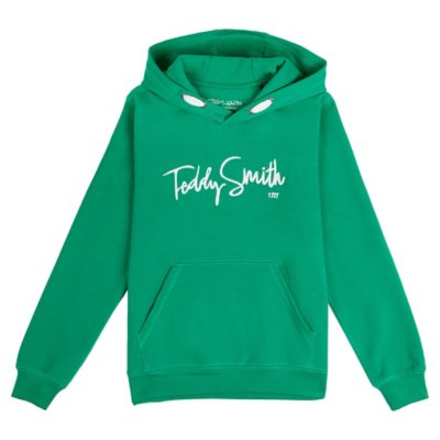 Teddy Smith Sweat à Capuche Garçon S-Evry Hoody Jr - Sweatshirt Confortable Coton