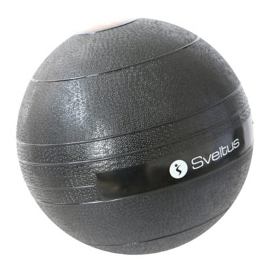 VirtuFit Slam Ball 5kg Noir - Ballon Fitness Musculation Entraînement Fonctionnel