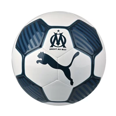 Ballon De Football Adulte Olympique De Marseille Essentials Blanc