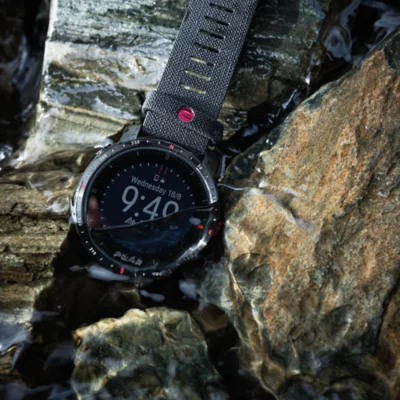 Montre connectée multisport gps cardio - POLAR PACER noire - POLAR pas cher