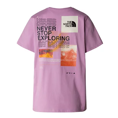 Tee-shirt de randonnée à manches courtes femme Foundation Mountain THE  NORTH FACE