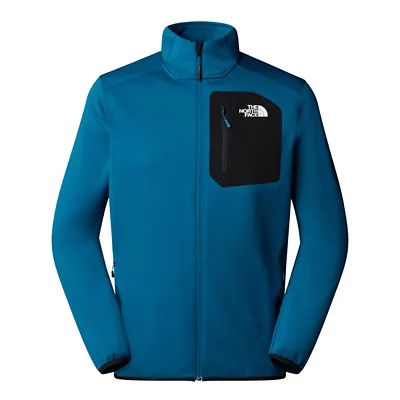 Veste Polaire Homme Crest Bleu et noir THE NORTH FACE INTERSPORT