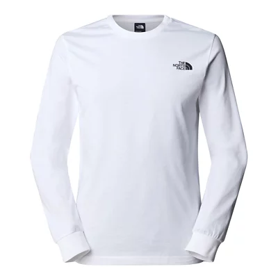 Tee-shirt À Manches Longues Homme Easy Blanc THE NORTH FACE