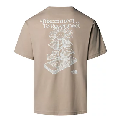 T-shirt Homme Onfire – Beige, Coton, Manches Courtes, Logo Brodé, Taille M