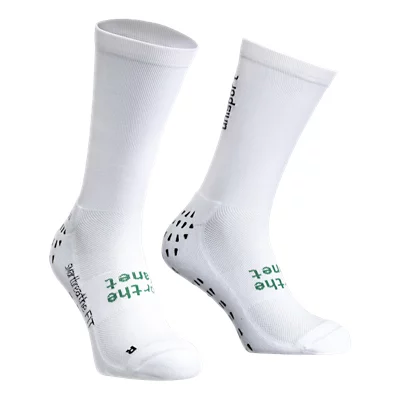 Chaussettes De Sport Playerz Grip - Coupe Basse, Motif Pointillé, Néoprene à Compression, Noir - 1 Paire