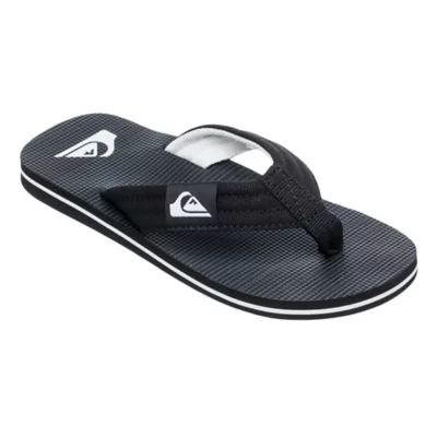 Tongs Garçon MOLOKAI Noir QUIKSILVER INTERSPORT