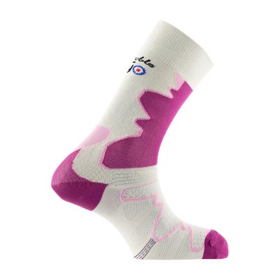 Chaussettes de randonnée homme Tige haute Double Trek Multicolore 1007400 THYO