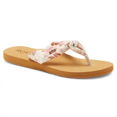 Tongs ROXY 'Viva IV' Métallisées Dorées - Taille 39 (EU) - Neuf Sans Emballage - Pour L'Été