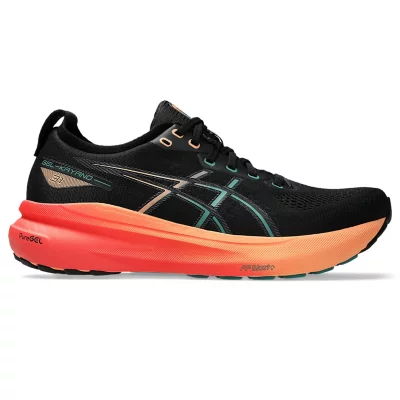 Chaussures De Running Homme Gel-Kayano 31 Noir, orange et rouge