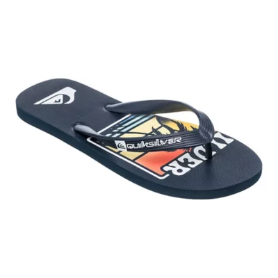Quiksilver Tong Homme Taille 47 Tongs Homme JAVA ART SL Bleu