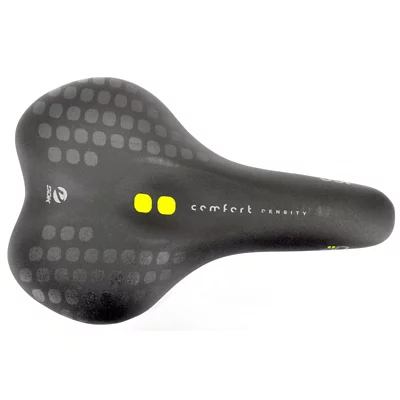 Selle de Vélo Respirante et Creuse avec Signaux d'Avertissement