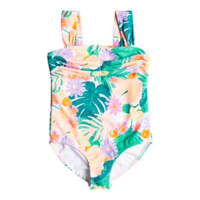 Maillot De Bain Fille HAUTE PRESSION X9079 - Une Pièce Floral 8-16 Ans