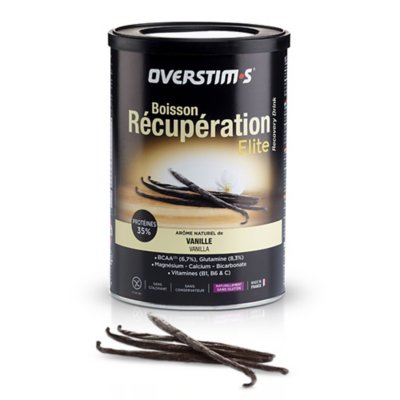 Overstim S Boisson De Recuperation Elite Vanille 420 G
