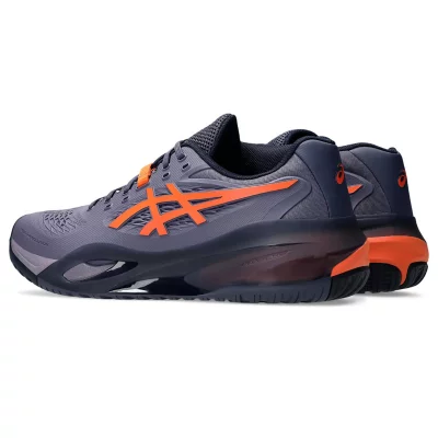ASICS GEL-RESOLUTION X ブラック/オレンジ 27.5 Chaussures De Tennis Homme Gel-Resolution X Violet et orange ASICS